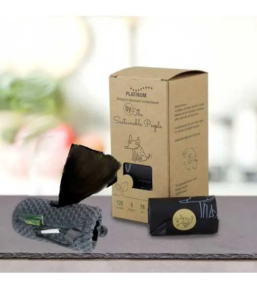 Pose holder Hunter + 8 ruller bionedbrydelige prutteposer Smart lille pose holder, made by HUNTER, til "prutte poser" der kan hæ