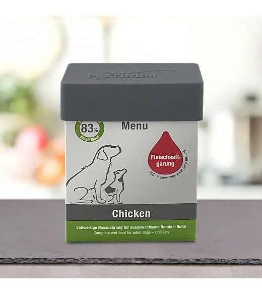 Låg til Tetra pakker 375 gram Praktisk og dekorativt omslag med PLATINUM-logo til lukning af vådfoderemballage. Vi anbefaler at 