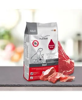 3 x 1,5 kg Adult Mix - PLATINUM hundefoder - Kylling, okse og iberico PLATINUM Adult mix er et mix af 3 voksen hundefoder fra P