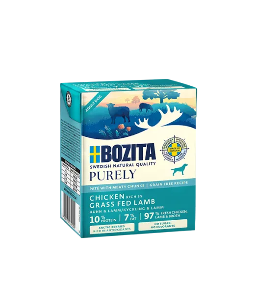 Purely Paté Adult med lam - 370 gram BOZITA vådfoder Purely Paté Adult med lam - 370 gram BOZITA vådfoder