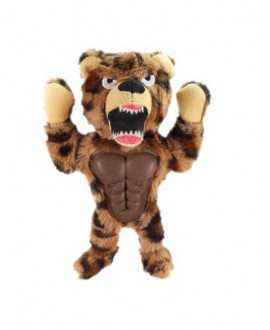 Muskuløs plys bjørn 25 cm