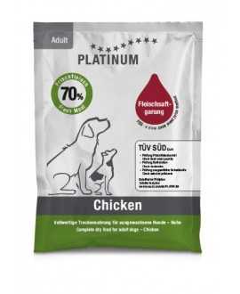Prøve pakke med foderprøver + Brochure 4 x 50 gram smagsprøve på PLATINUM Hundefoder samt en brochure.  PLATINUM
