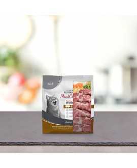400 gram PLATINUM MeatCrisp Adult Iberico kattemad Kattemad fra PLATINUM som din kat vil elske.
For første gang har en Freshmeat