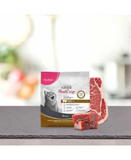 16 x 400 gram PLATINUM MeatCrisp Sterilised Iberico kattemad