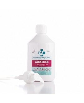 Lakseolie 0,5 liter - Svensk Dyr Apotekets Lakseolie  - 1