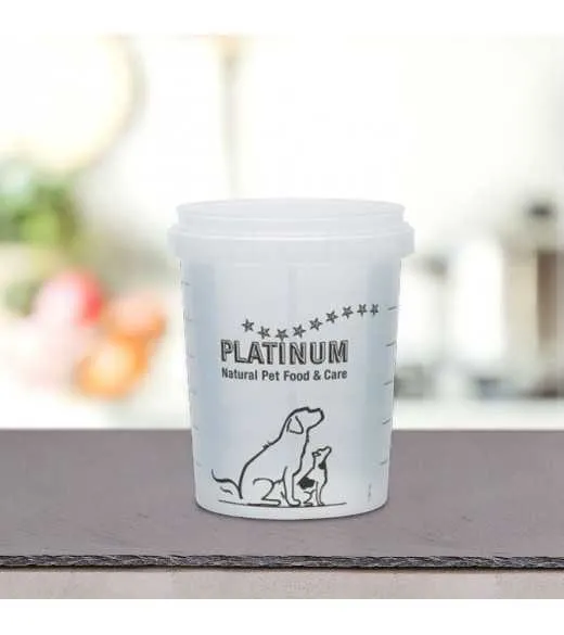 Måle bæger PLATINUM hundefoder Måle bæger til PLATINUM Hundefoder