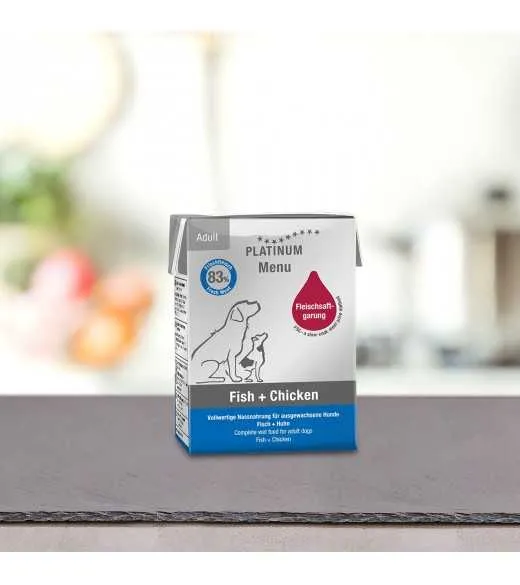 Mellem PLATINUM Menu Fisk og Kylling 185 gram PLATINUM