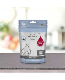 24 x 150 gram PLATINUM Fit-Bits Relax Fit-Bits Relax hjælper din hund med at slappe af, når den befinder sig i en presset eller 