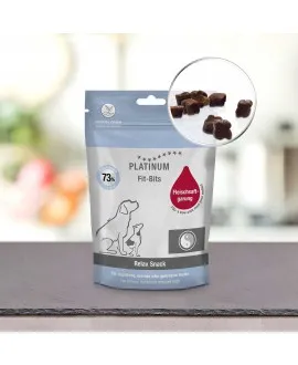 24 x 150 gram PLATINUM Fit-Bits Relax Fit-Bits Relax hjælper din hund med at slappe af, når den befinder sig i en presset eller 
