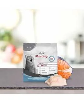 400 gram PLATINUM MeatCrisp Adult Fish kattemad PLATINUM