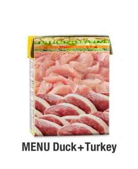 Mellem PLATINUM Menu And og Kalkun 185 gram PLATINUM menu And og Kalkun indeholder kun ingredienser af høj kvalitet, der også er