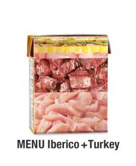 1/1 karton mellem PLATINUM Menu Iberico og Kalkun 12 x 185 gram PLATINUM MENU Iberico og Kalkun indeholder kun ingredienser af h