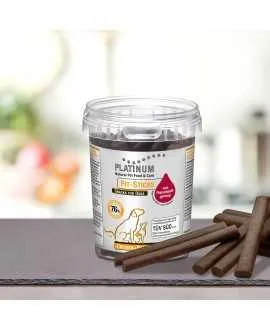 Kylling og Kanin - PLATINUM Fit-Stick - 300 gram PLATINUM snack stænger af det bedste fra frisk slagtet kylling og kanin, uden a