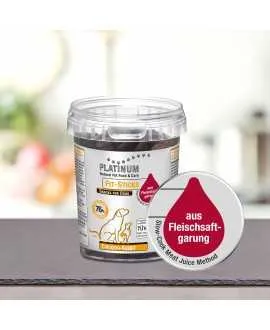 Kylling og Kanin - PLATINUM Fit-Stick - 300 gram PLATINUM snack stænger af det bedste fra frisk slagtet kylling og kanin, uden a