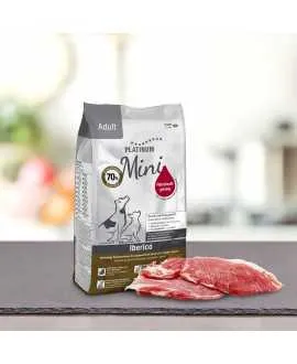 900 g PLATINUM MINI Iberico voksen hundefoder PLATINUM MINI Adult Iberico og Grønt er et sundt komplet koldpresset hundefoder d