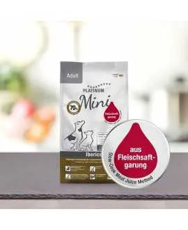 900 g PLATINUM MINI Iberico voksen hundefoder PLATINUM MINI Adult Iberico og Grønt er et sundt komplet koldpresset hundefoder d