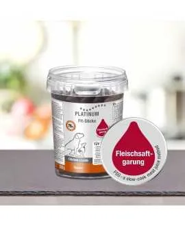 12 stk PLATINUM Fit-Stick Kylling og Lam 300 gram PLATINUM snack stænger af det bedste kød fra frisk slagtet kylling og lam, ude