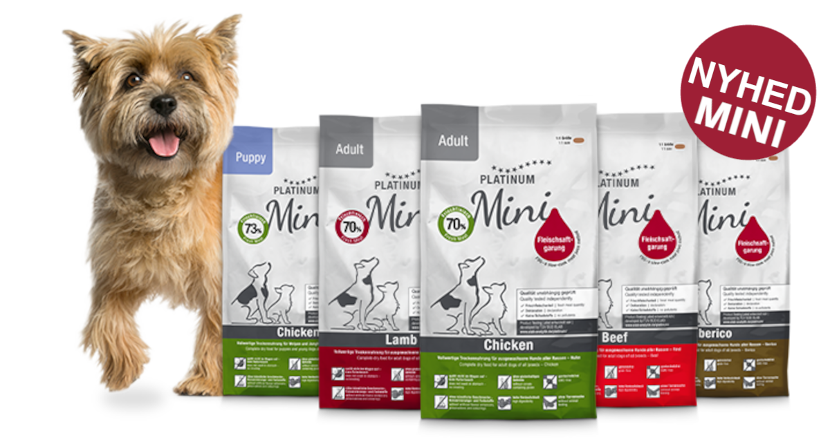 PLATINUM Hundefoder - sundt hundefoder til hunden